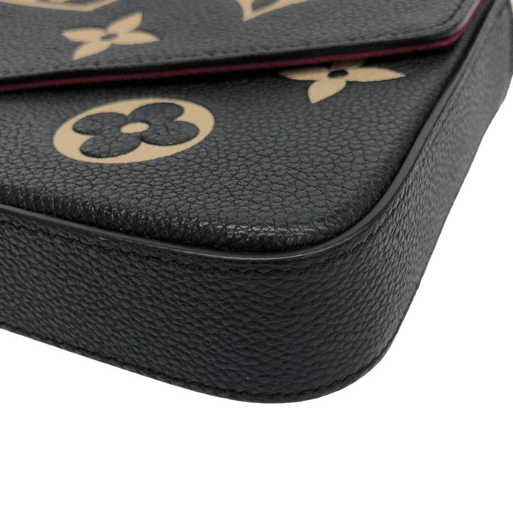Louis Vuitton Bicolor Monogram Empreinte Pochette Felicie M80482 Shoulder Bag - Picture 3 of 10